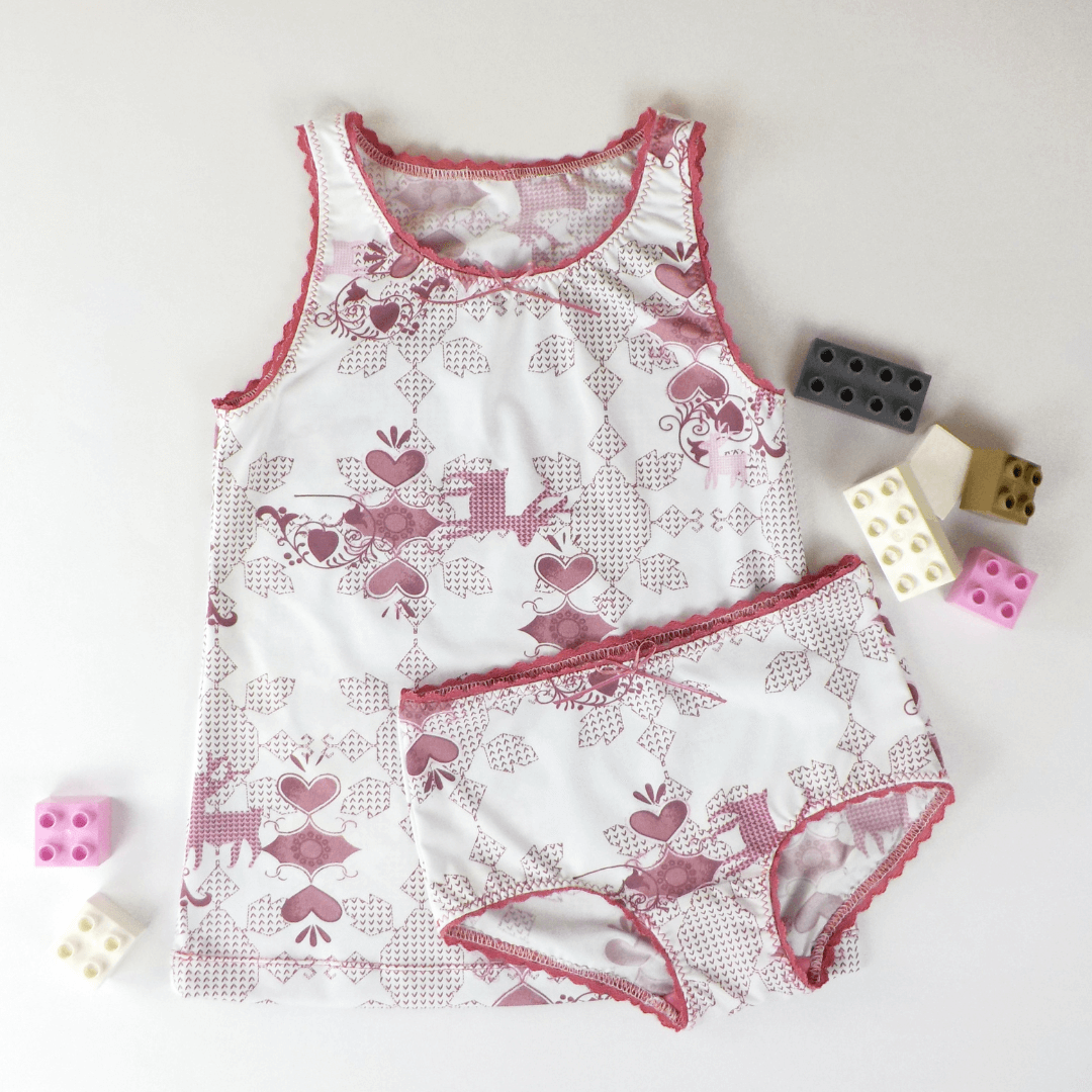 Mädchen Unterwäsche Set für Bandeinfasser