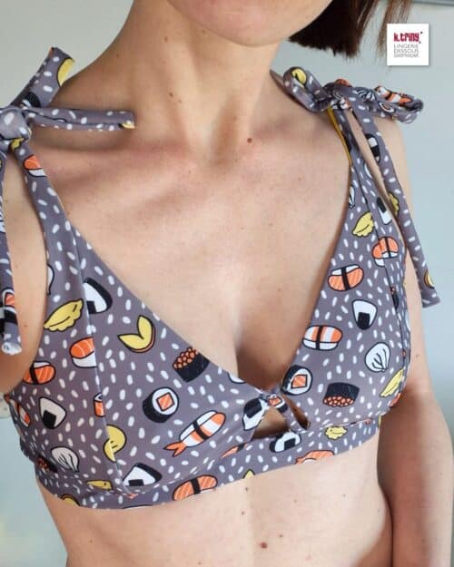 einfaches Bikini Schnittmuster