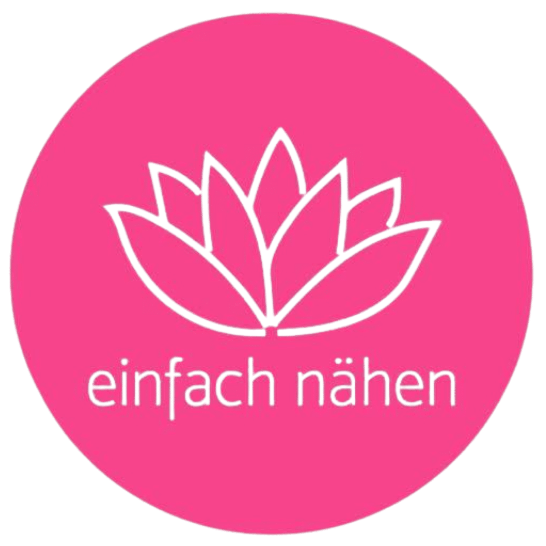 einfach nähen Logo als Materialpartner für Bademode Stoffe