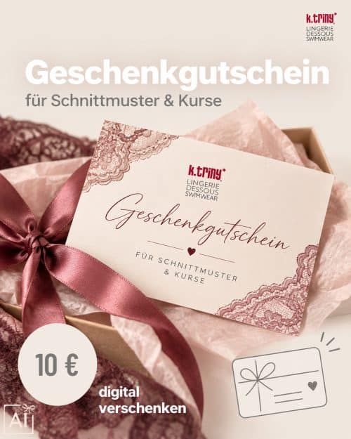 k.triny* Geschenkgutschein im Wert von 10 Euro